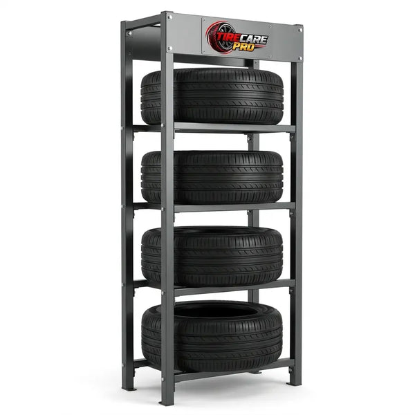 Tire Care Pro 4-Tier Tire Storage Rack - Tire Care Pro